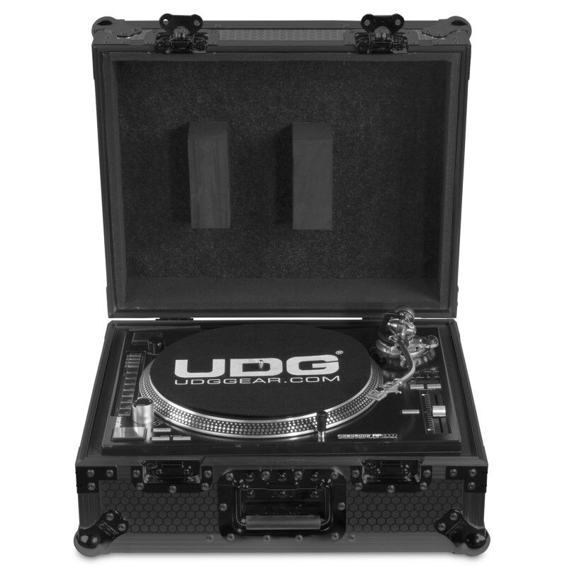 UDG Ultimate Flight Case Multi Format Turntable Black MK2 U91030BL2