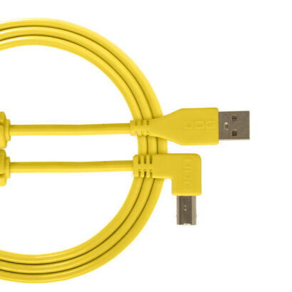 UDG Ultimate Audio Cable USB 2.0 A-B Yellow Angled 1m