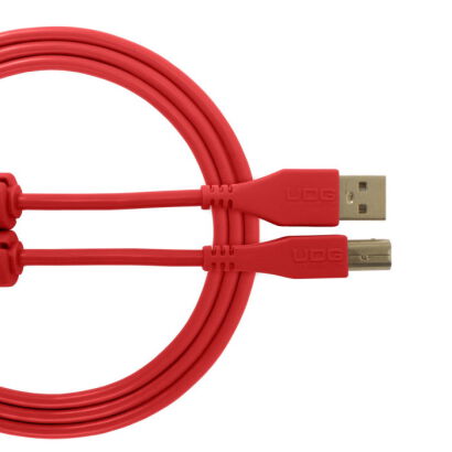 UDG Ultimate Audio Cable USB 2.0 A-B Red Straight 1m