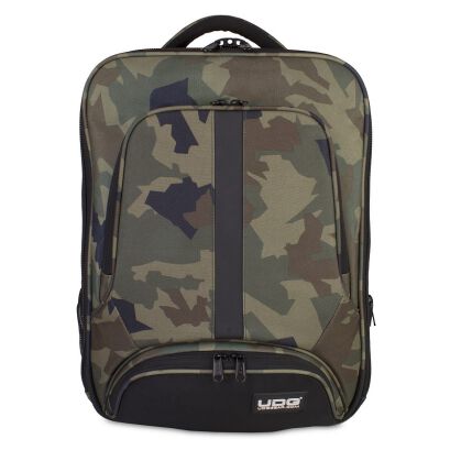 UDG Ultimate Backpack Slim Black Camo, Orange inside U9108BC/OR