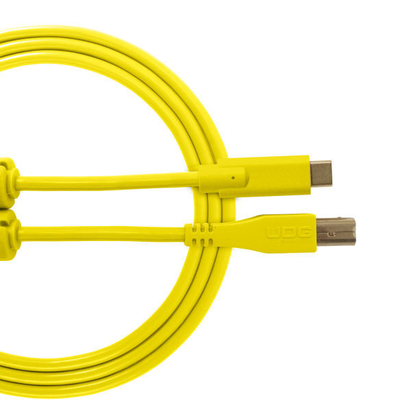 UDG ULT Cable USB 2.0C-B Yellow ST 1,5m U96001YL